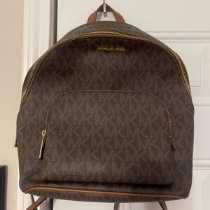 Michael Kors Signature Monogram Backpack